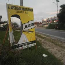 Pelaku Aksi Pengrusakan Baliho Pemprov Riau Ditangkap